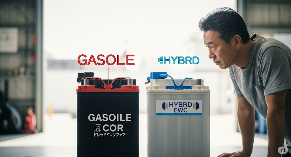 ガソリン車・ハイブリッド車で異なるフリードバッテリーの種類と選び方